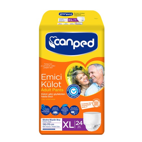 Canped Emici Külot Extra Büyük Boy Large 24 lüü Fiyatı