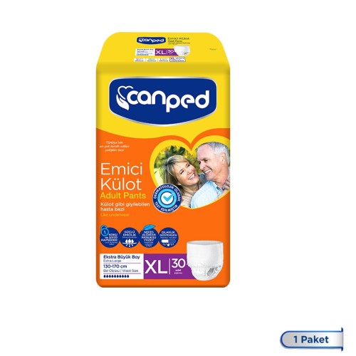 Canped Emici Külot Extra Büyük Boy Large 30 lu Fiyatı