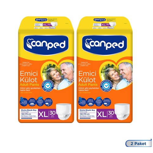 Canped Emici Külot Extra Büyük Boy Large 60 Adet Fiyatı