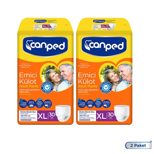 Canped Emici Külot Extra Büyük Boy Large 60 Adett Fiyatı