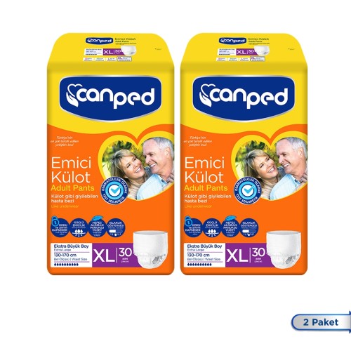 Canped Emici Külot Extra Büyük Boy Large 60 Adettt Fiyatı