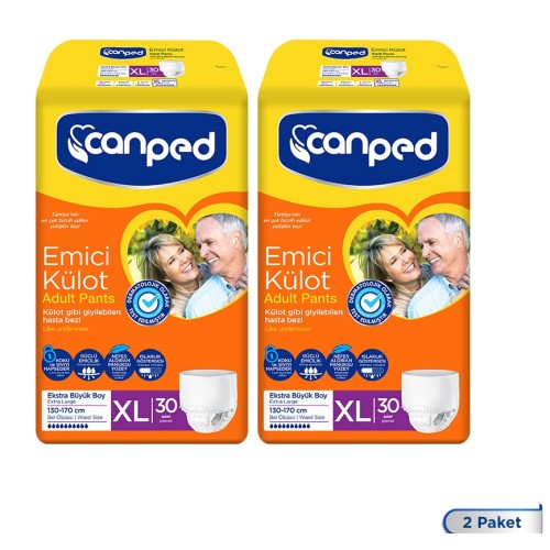 Canped Emici Külot Extra Büyük Boy Large 60 lı Fiyatı