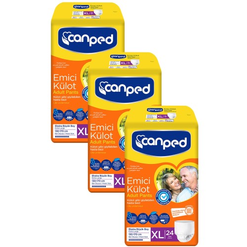 Canped Emici Külot Extra Büyük Boy Large 72 li Fiyatı
