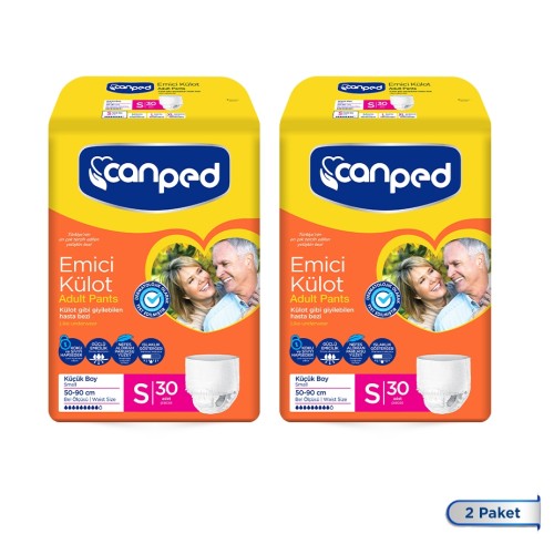 Canped Emici Külot Küçük Boy Smal S 30 lu x 2 Adet Fiyatı