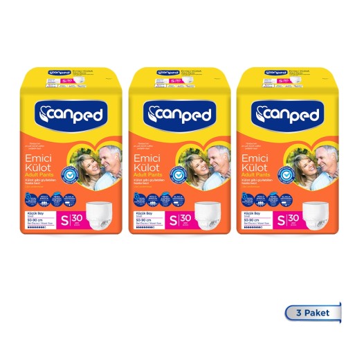 Canped Emici Külot Küçük Boy Smal S 30 lu x 3 Adet Fiyatı