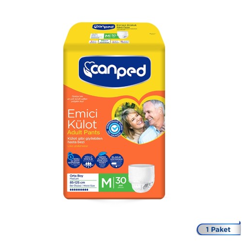 Canped Emici Külot Orta Boy Medium 30 Adetttt