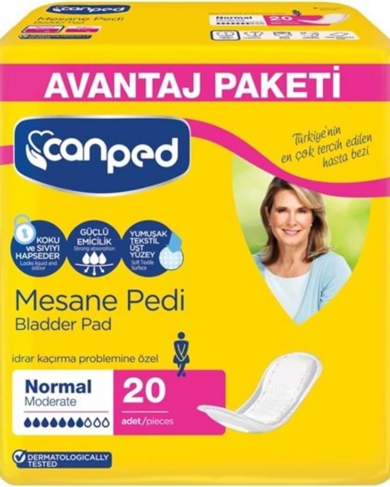Canped Mesane Pedi Normal M Beden 20 Adet