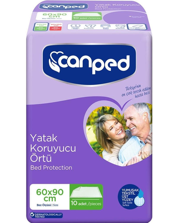 Canped Yatak Örtüsü 60x90cm 10lu