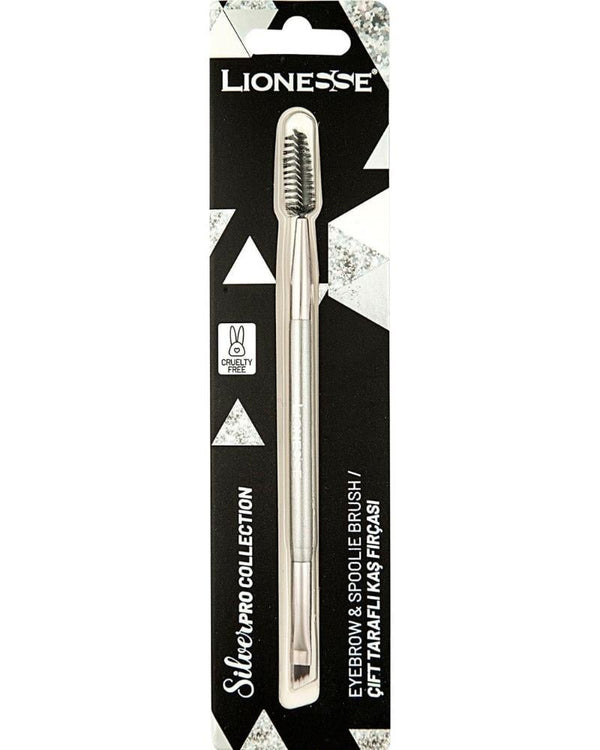 Lionesse Silver Collection Çift Taraflı Kaş Fırçası