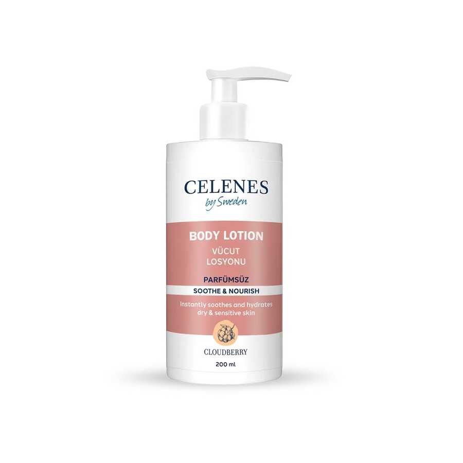 Celenes Cloudberry Kuru&Hassas Ciltler Vücut Losyonu 200 Ml
