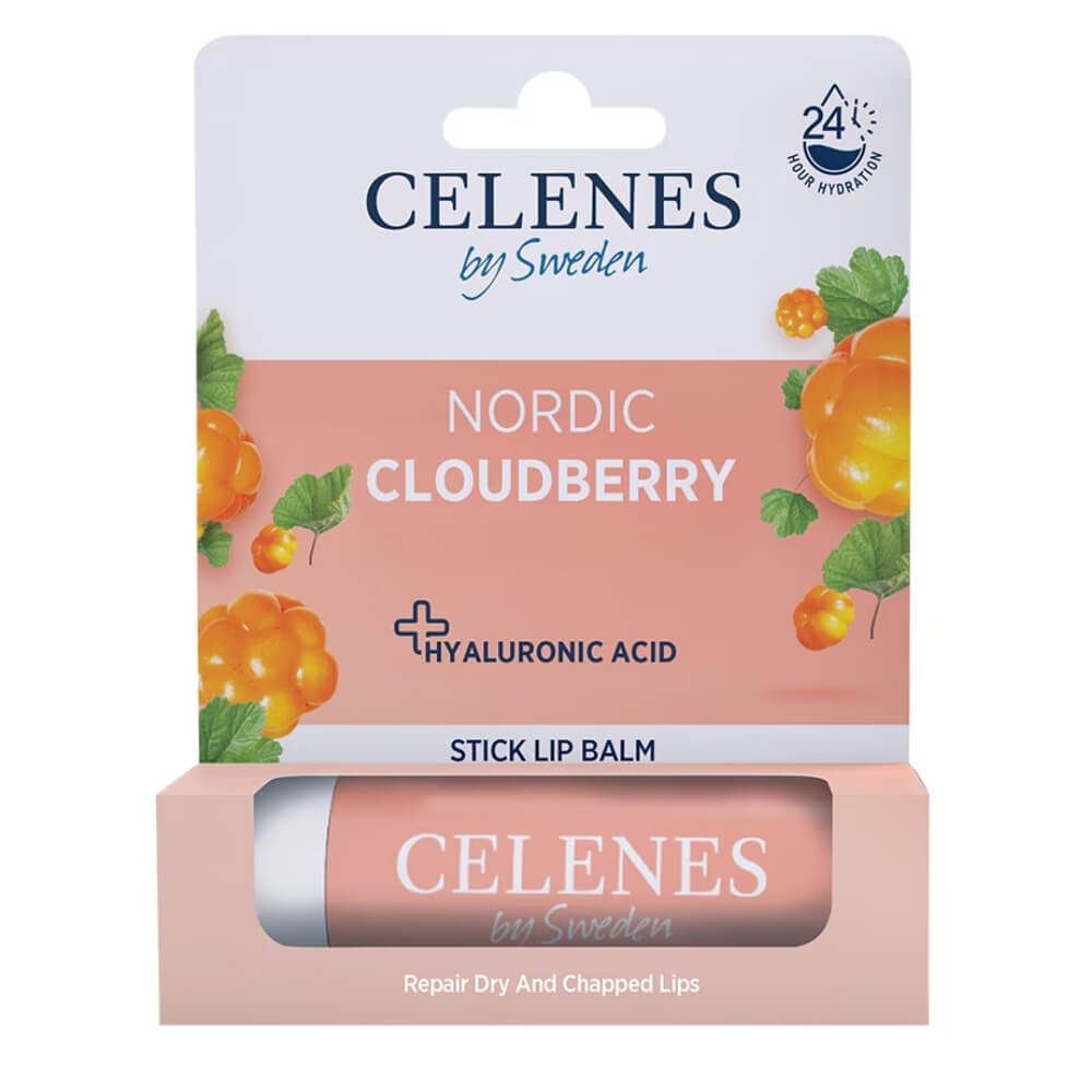 Celenes Nordic Cloudberry Stick Lip Balm 4,8 G