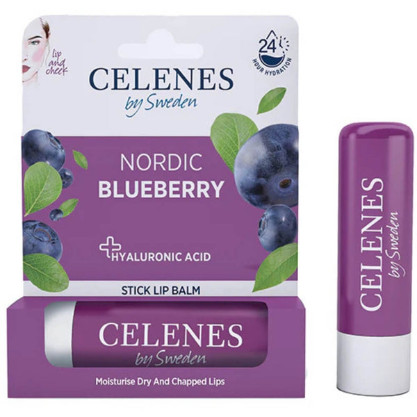 Celenes Nordic Lip&Cheek Balm Blueberry 4.8 Gr