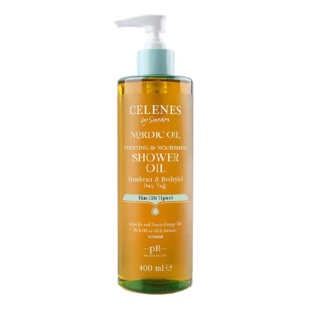 Celenes Nordic Oil Parfümlü Duş Yağı 400 Ml