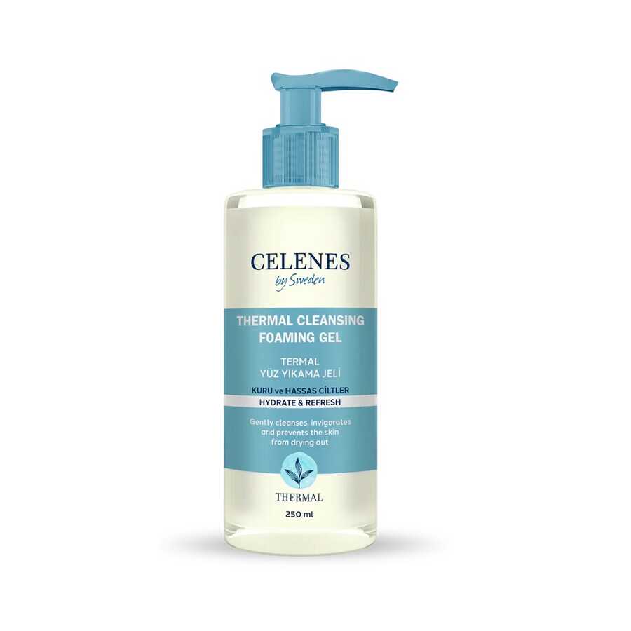 Celenes Thermal Kuru&Hassas Ciltler Yüz Temizleme Jeli 250 Ml