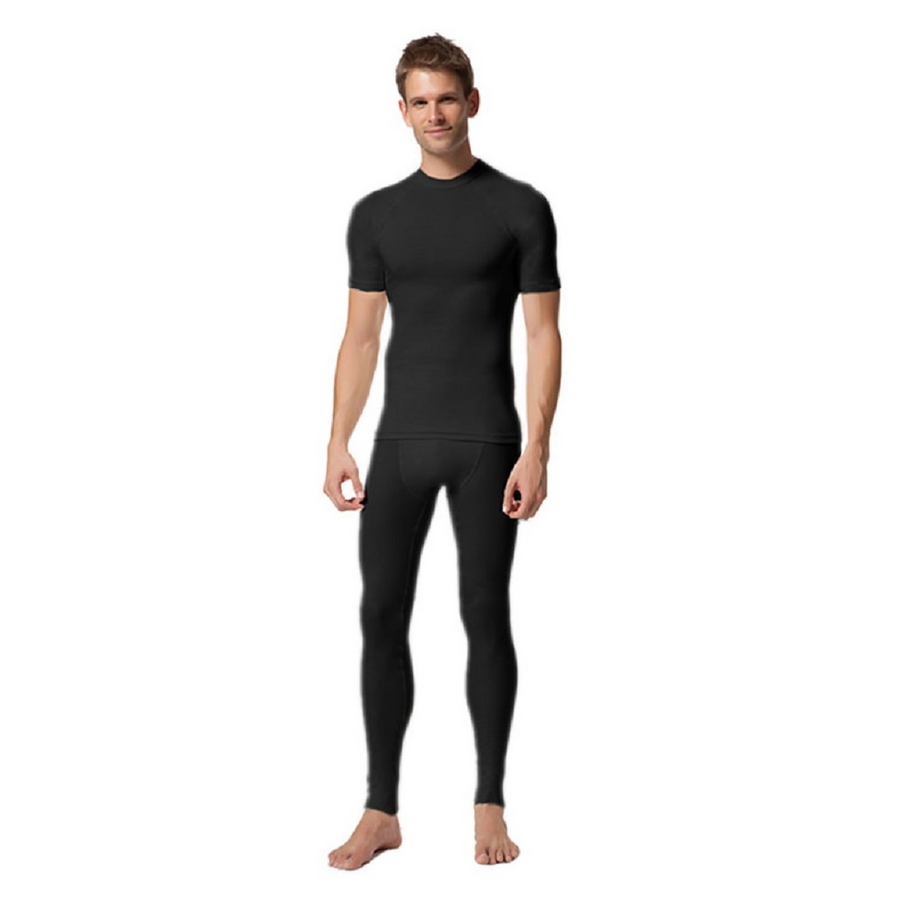 Çift Kaplan 1002 Thermal T Shirt Siyah