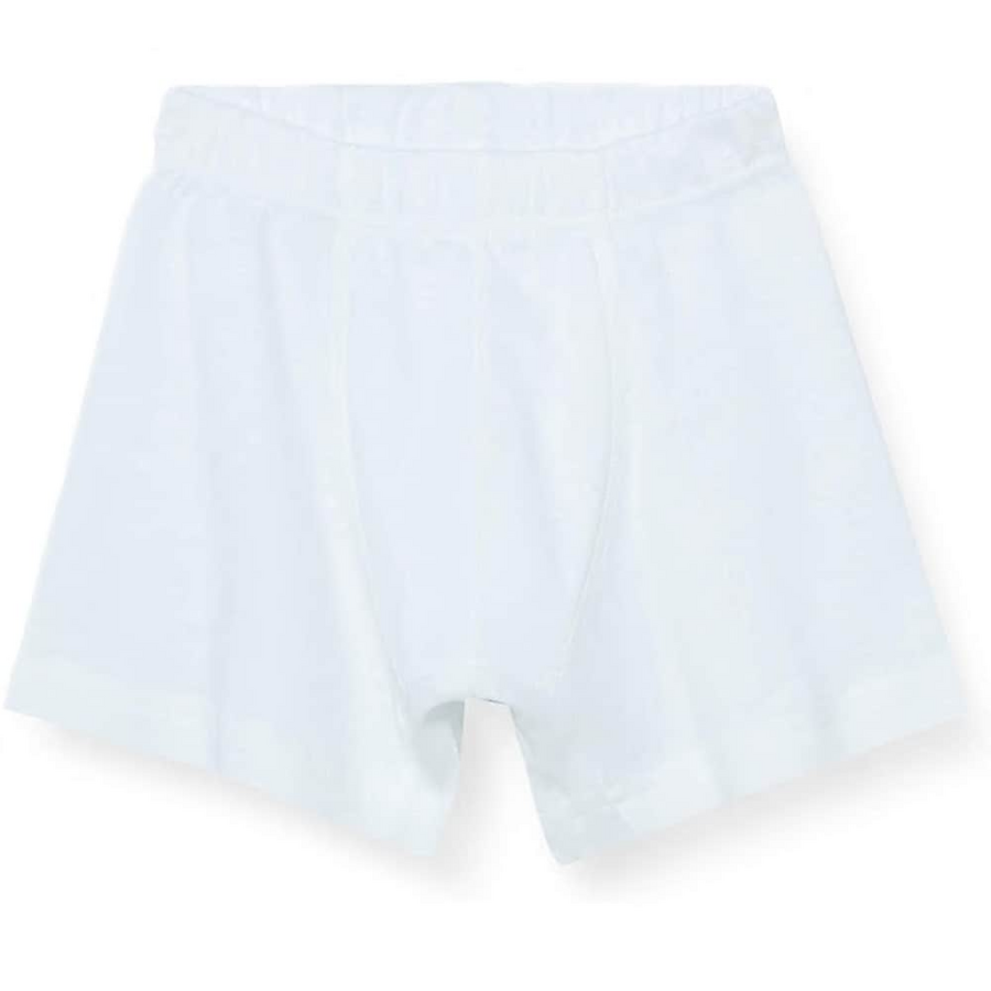 Çift Kaplan 202 Çocuk Boxer Short Beyaz