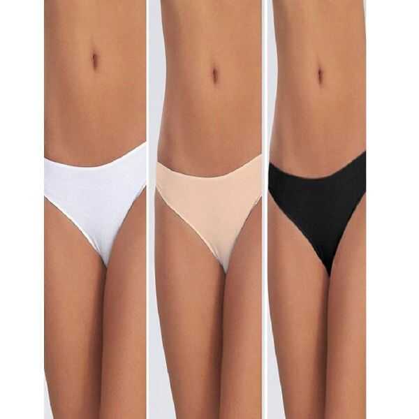 Çift Kaplan 621 İzsiz Slip 5'li Renkli
