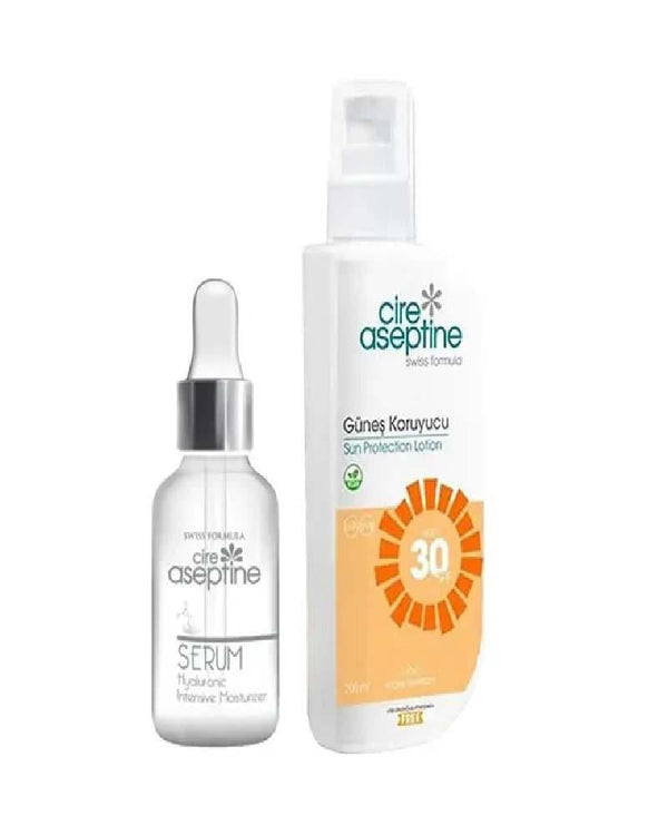 Cire Aseptine Avantajlı Yaz Paketi - Baby Güneş Koruyucu SPF50 200 ml + Hyaluronik Asit Serum 30 ml