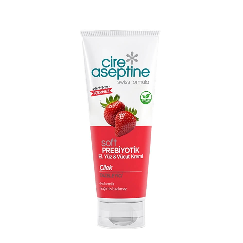 Cire Aseptine Soft Çilek Prebiyotikli Krem 75 Ml