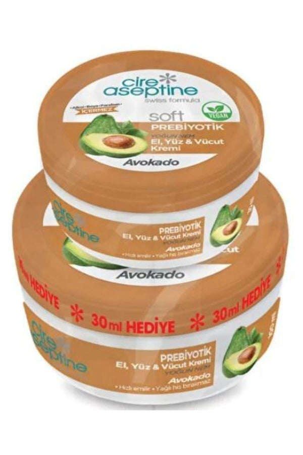 CIRE ASEPTINE Soft Prebiyotik Avokado Krem 100 ml + 30 ml