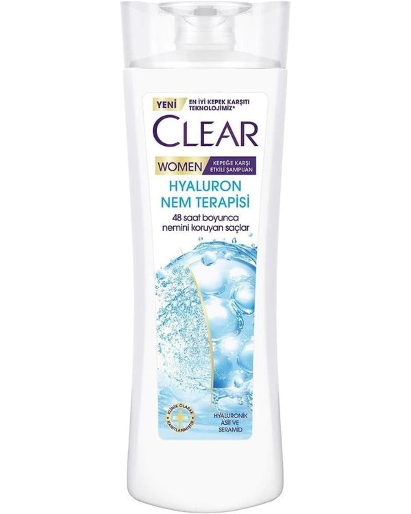 Clear Women Saç Bakım Şampuanı Kepeğe Karşı Etkili Hyaluron Nem Terapisi 350 ml