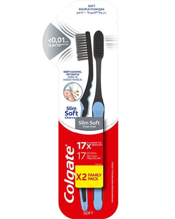 Colgate Mikro Ince Charcoal Hassas Temizlik Yumuşak Diş Fırçası 1 1