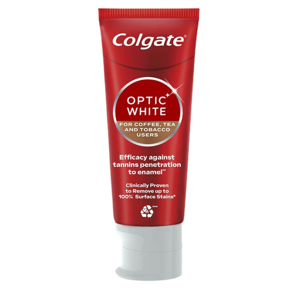 Colgate Optic White Kahve Çay ve Tütün Kullananlar İçin Diş Macunu 75 Ml