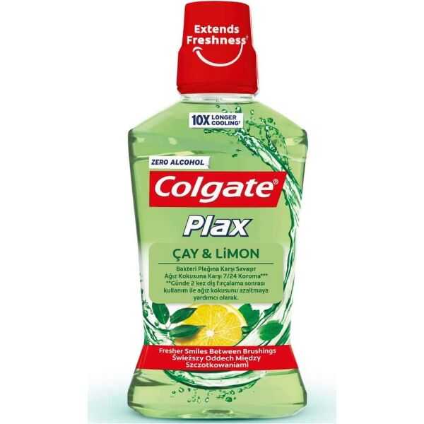 Colgate Plax Ağız Bakım Suyu Çay ve Limon 500 Ml