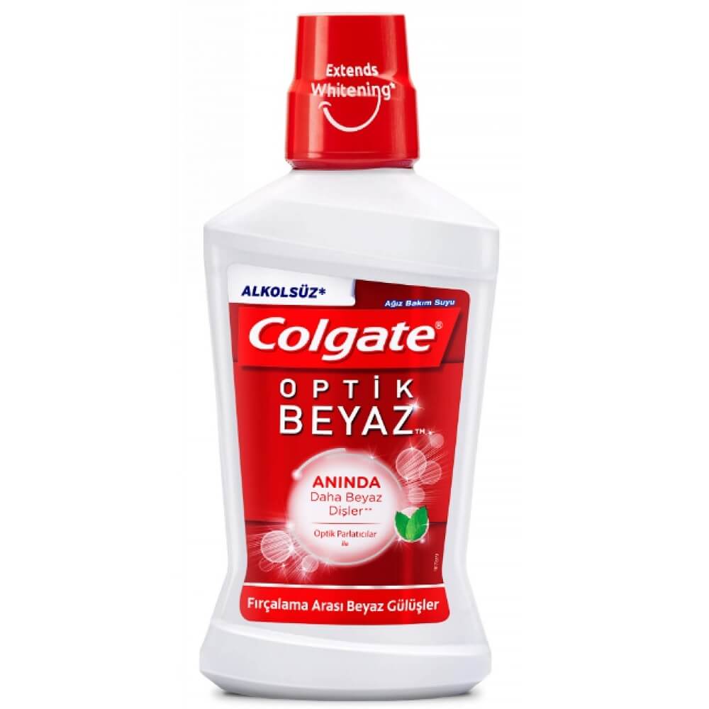 Colgate Plax Optik Beyaz Ağız Suyu 500 Ml