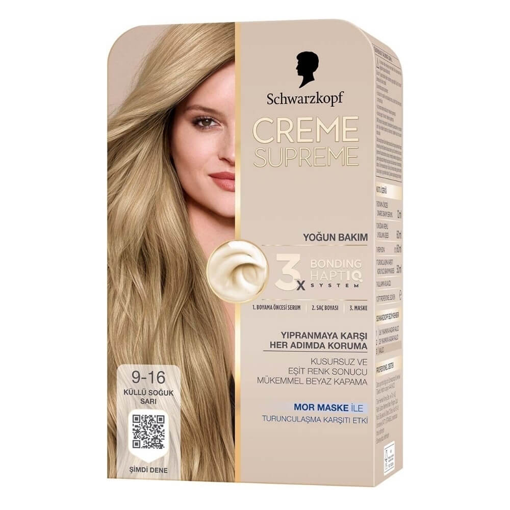 Creme Supreme Full Kit 9-16 Küllü Soğuk Sarı