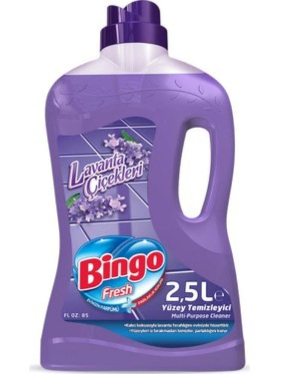 Bingo Fresh Lavanta Çiçekleri Yüzey Temizleyici 2.5 lt