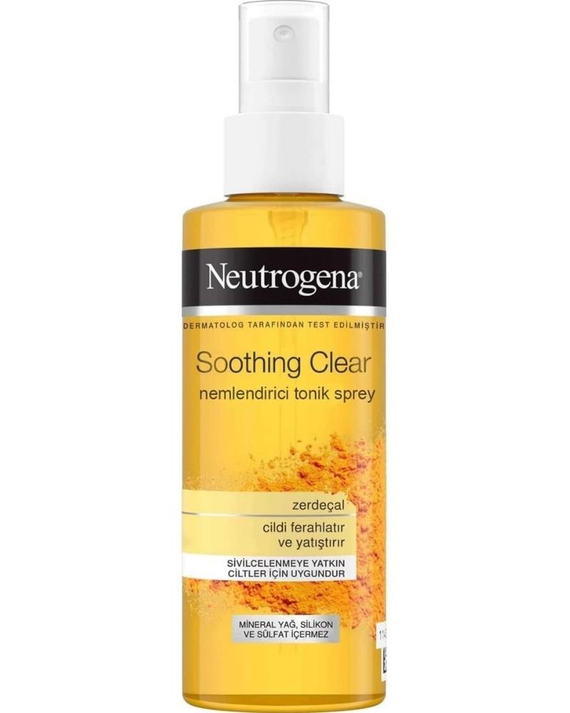 Neutrogena Soothing Clear Nemlendirici Tonik Sprey 125 ml