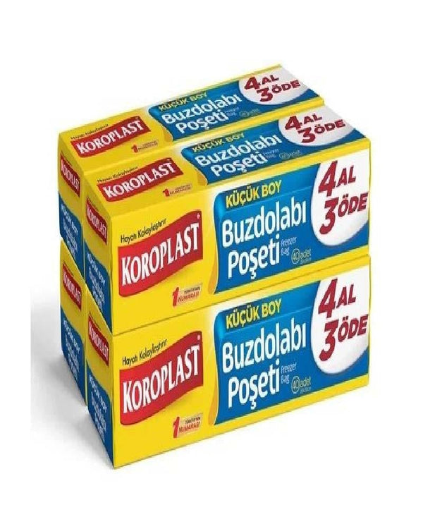 Koroplast Buzdolabı Poşeti Küçük Boy 4 Al 3 Öde