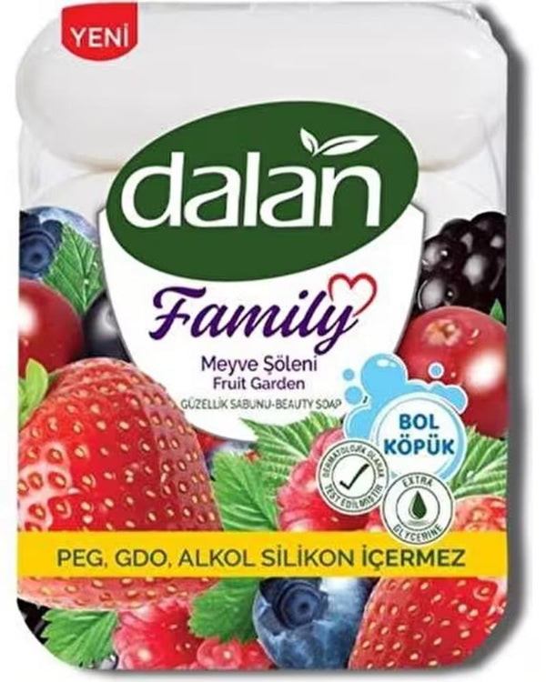Dalan Family Sabun Meyve Şöleni 75 Gr 4 Ad