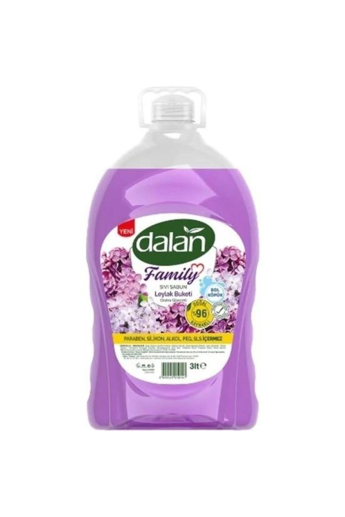 Dalan Sıvı Sabun 3 L. Leylak Buketi Paraben, Silikon, Alkol, Peg, Sls Içermez
