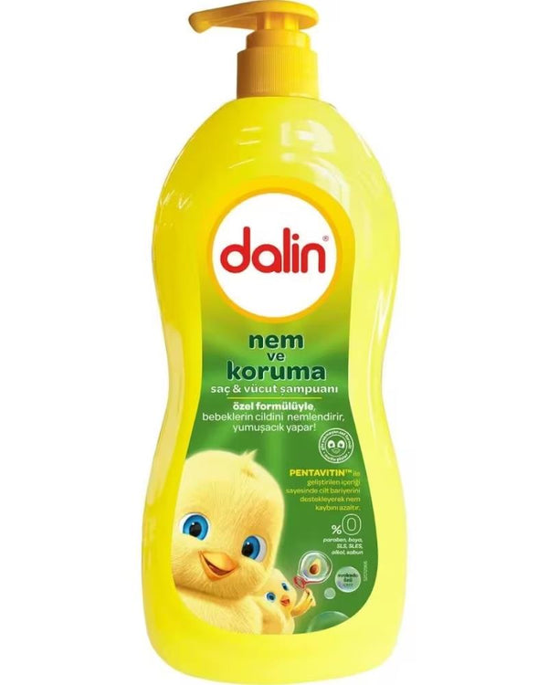 Dalin Nem & Koruma Saç Ve Vücut Şampuanı 700 ml