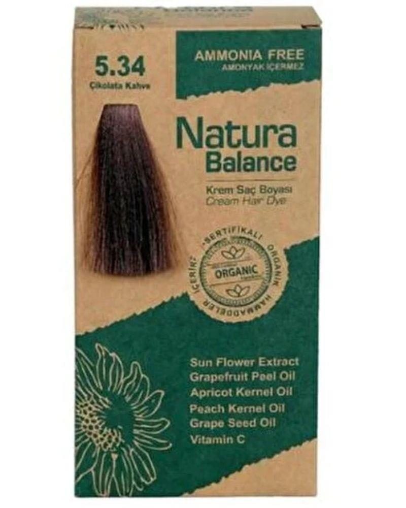 Natura Balance Organik 4.0 Kahverengi Saç Boyası
