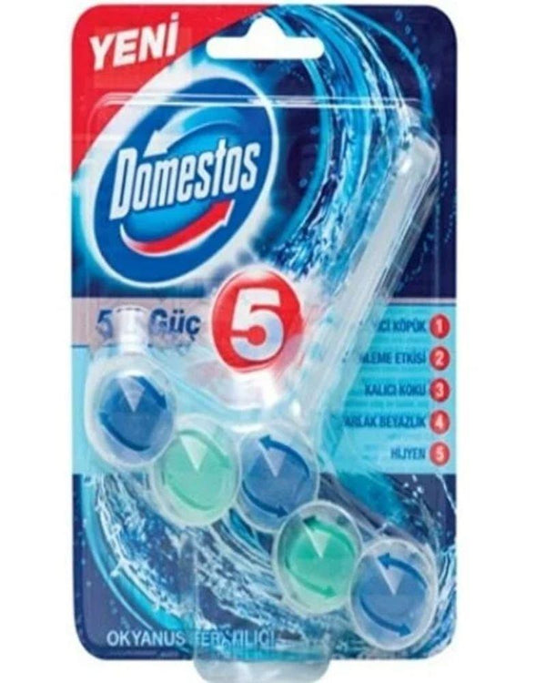 Domestos Okyanus Ferahlığı 5'li Güç Wc Blok 55 G