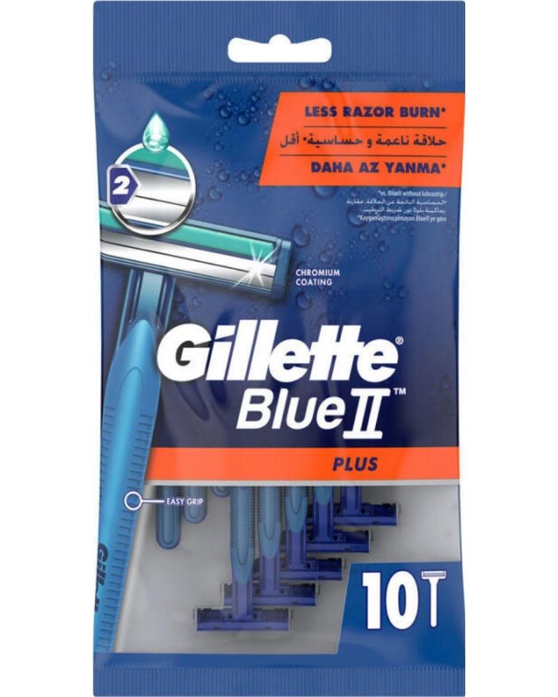 Gillette Blue2 Plus Kullan At Tıraş Bıçağı 10'lu