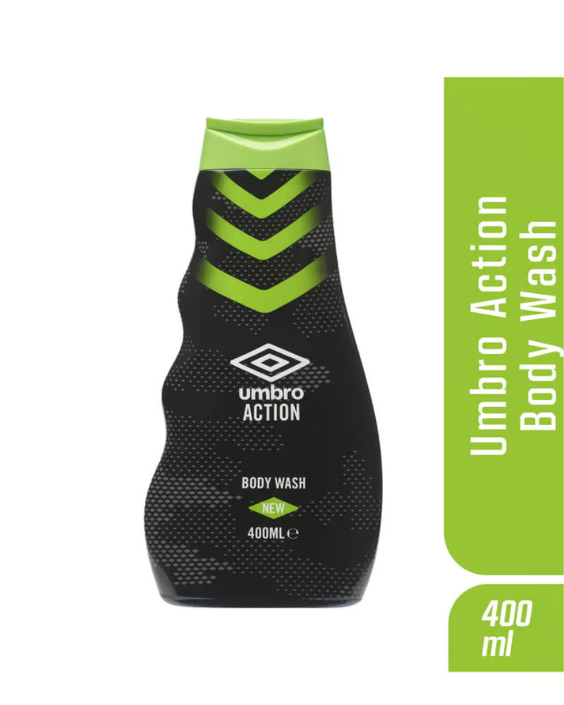 Umbro Action Erkek Vücut Yıkama Duş Jeli Şampuanı 400 ml