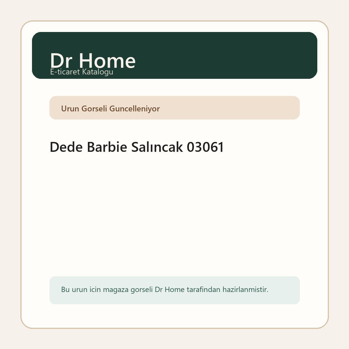 Dede Barbie Salıncak 03061