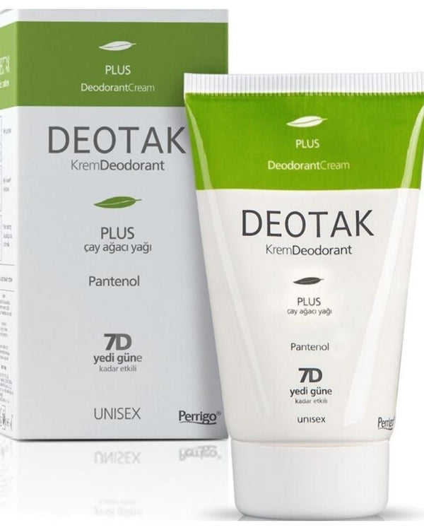 Deotak Krem Deodorant Plus Çay Ağacı Yağı 35 ml