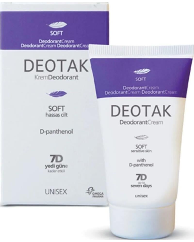 Deotak Krem Deodorant Soft Hassas Ciltler İçin 35 ml