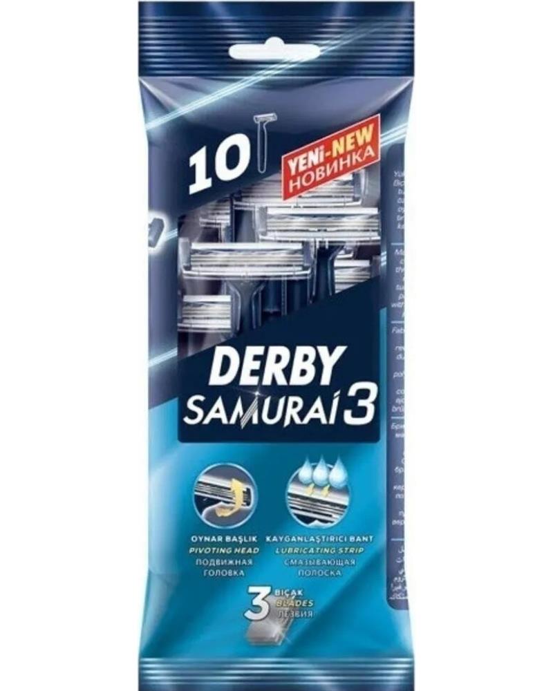Derby Samuraı 3 Bıçak 10lu 4hediye