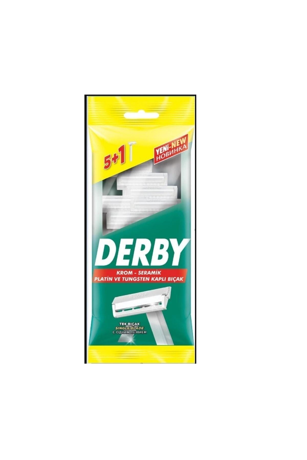 Derby Tıraş Bıçağı Tek Bıçak 5+1 Poşet