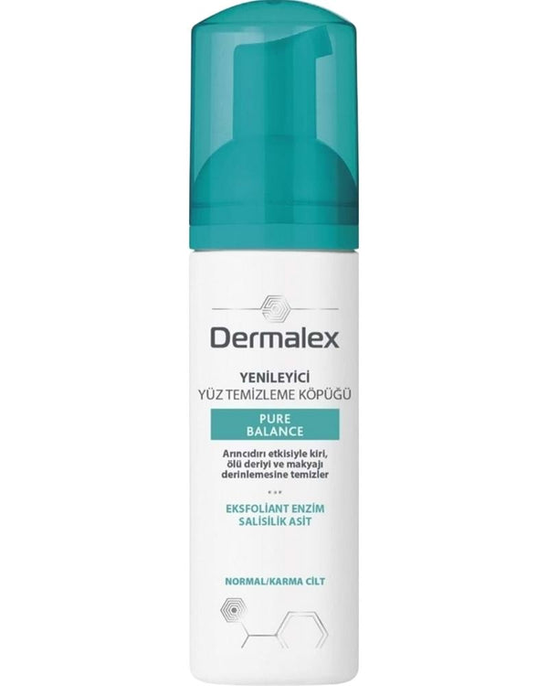 Dermalex Yüz Temizleme Köpüğü 150ml