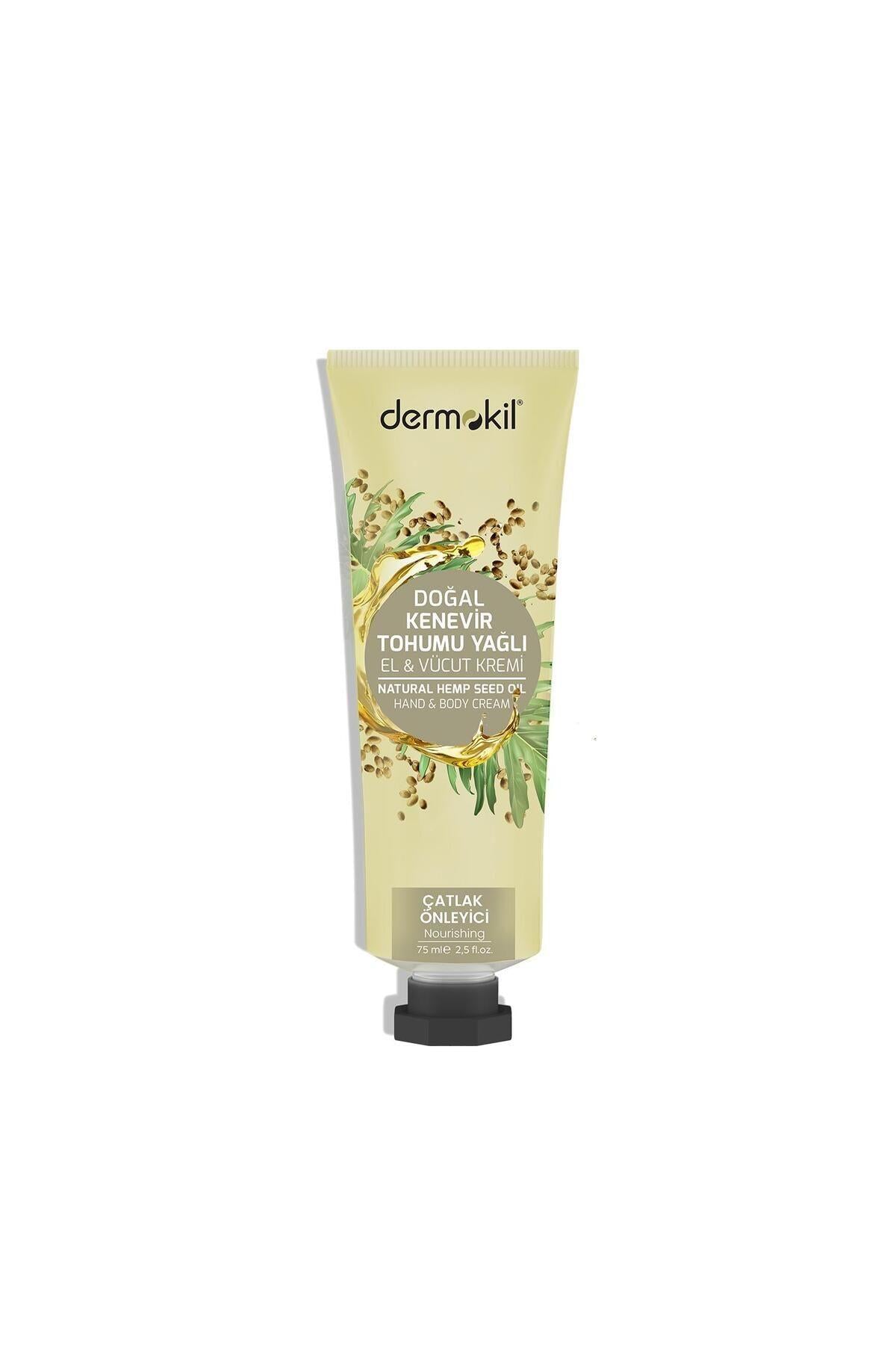 Dermokil Doğal Kenevir Yağlı Tüp Krem 75 ml