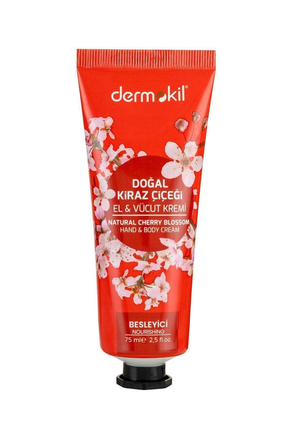 Dermokil Kiraz Çiçeği El Ve Vücut Kremi 75 ml