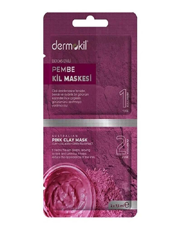 Dermokil Pembe Kil Maskesi 2x7,5 ml