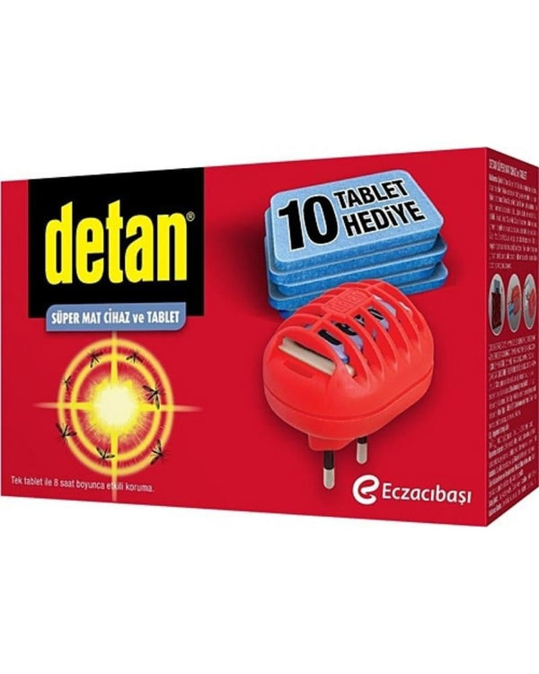 Detan Süper Mat Cihaz Ve Tablet+10 Tablet Hediye